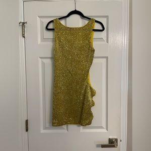 Camila Coelho Alana Mini Dress! A Limoncello stunner!